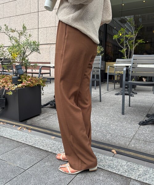 Jena espace merveilleux（ジェナ　エスパスメルヴェイユ）の「パッチポケットイージーパンツ（その他パンツ・レディース・アイボリー/ブラウン/ブラック・FREE）」の22枚目の写真