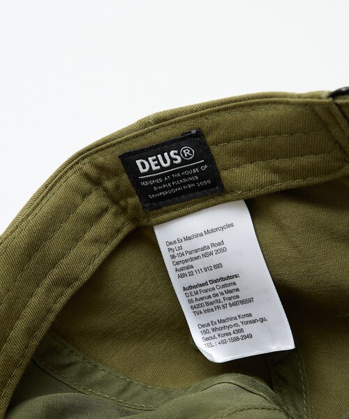 DEUS EX MACHINA(デウスエクスマキナ)の「【DEUS EX MACHINA / デウスエクスマキナ】Sign Cap / サインキャップ / ユニセックス(キャップ・メンズ・カーキ・フリー)」の5枚目の写真