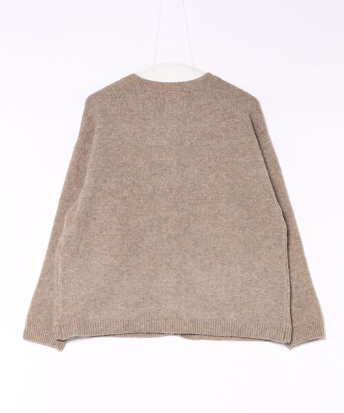 BILLABONG(ビラボン)の「BILLABONG/ビラボン ニット カーディガン BG014601(カーディガン/ボレロ・レディース・ベージュ/ブルー・M)」の8枚目の写真