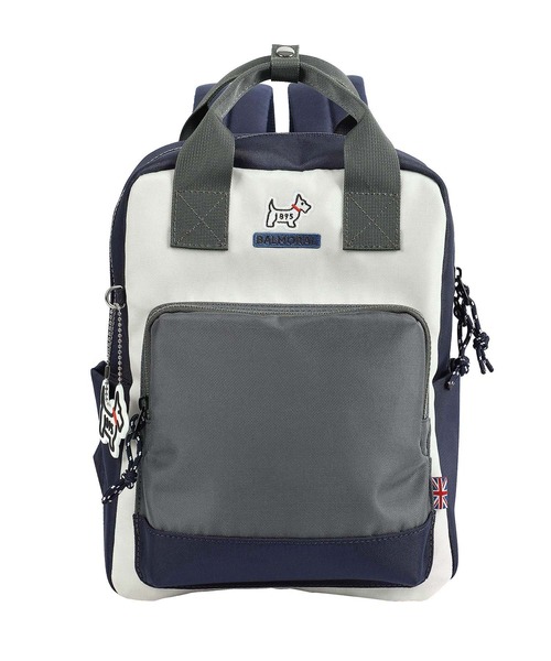 BALMORAL(バルモラル)の「BALMORAL 撥水 スクエアミニリュック 11L(バックパック/リュック・レディース・ブラック/グレイッシュベージュ/スモークピンク/その他1/ネイビー系/ダークグレー・FREE)」の11枚目の写真