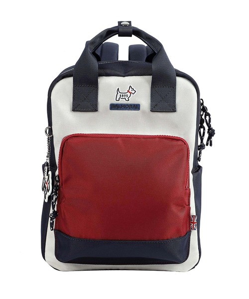 BALMORAL(バルモラル)の「BALMORAL 撥水 スクエアミニリュック 11L(バックパック/リュック・レディース・ブラック/グレイッシュベージュ/スモークピンク/その他1/ネイビー系/ダークグレー・FREE)」の12枚目の写真