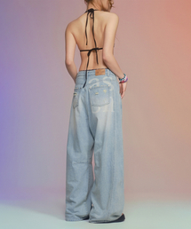 ASON | SUNFADE DENIM PANTS / LIGHT BLUE(デニムパンツ)