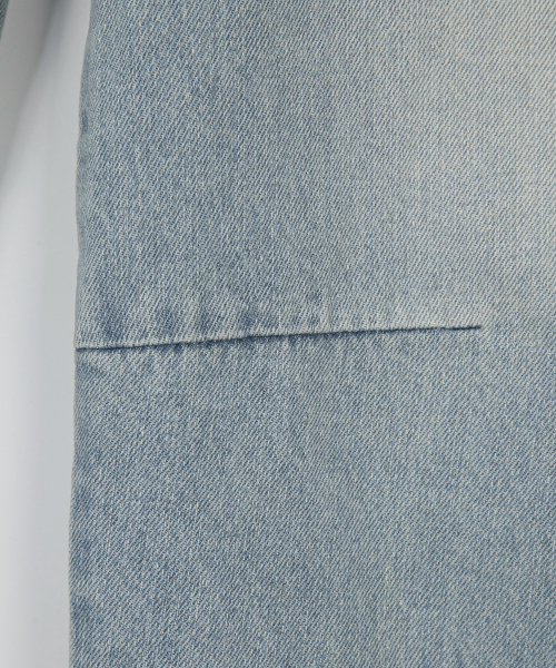 ASON（アズオン）の「SUNFADE DENIM PANTS / LIGHT BLUE（デニムパンツ・レディース・その他・SMALL/MEDIUM）」の6枚目の写真