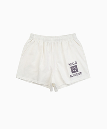 HS Gym Shorts(W)_White