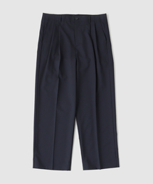 WISM ORIGINAL PRODUCT / ウィズムオリジナルプロダクト TWO TUCK HW TROUSERS