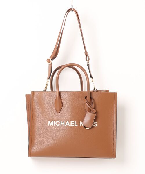 MICHAEL KORS(マイケルコース)の「MIRELLA EW トート ミディアム(トートバッグ・レディース・ブラウン系・FREE)」の1枚目の写真