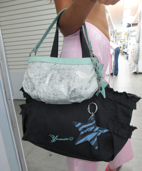 YEOMIMの「mini dumpling bag (dusty silver)(トートバッグ・レディース・その他・FREE)」の2枚目の写真