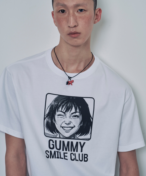 LOSERS CLUB(ルーザーズクラブ)の「GUMMY SMILE CLUB 半袖Tシャツ ホワイト(Tシャツ/カットソー・レディース・その他・0/1(M)/2(L))」の4枚目の写真