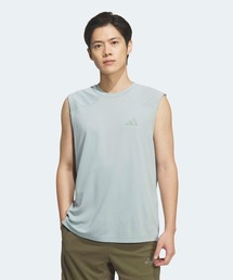 テック エッセンシャルズ クール タッチ レギュラーフィット ステルス スリーバー ノースリーブ Tシャツ / アディダス adidas