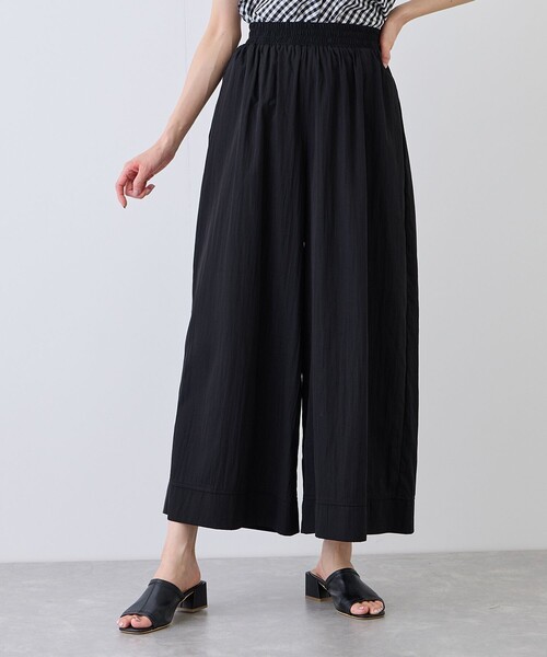 Jayro(ジャイロ)の「ワッシャーガウチョパンツ(その他パンツ・レディース・カーキ/ベージュ/ブラック/チャコールグレー・M)」の2枚目の写真