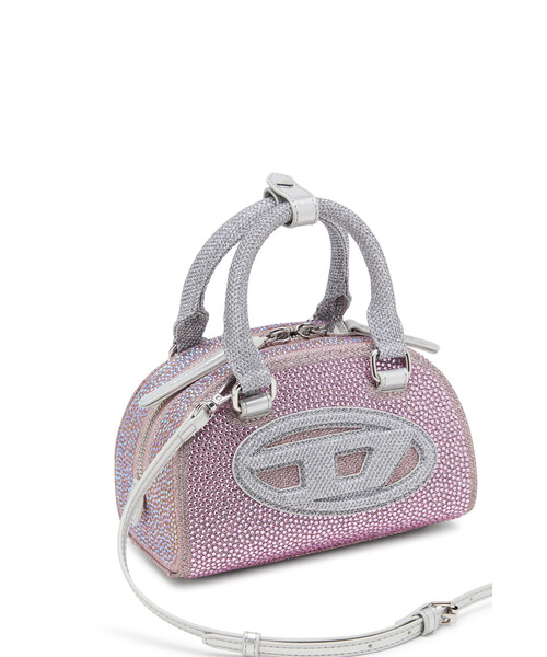 DIESEL(ディーゼル)の「ウィメンズ クロスボディバッグ 1DR DOME CROSSBODY(ショルダーバッグ・レディース・ピンク・UNI)」の5枚目の写真