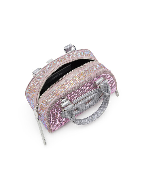 DIESEL(ディーゼル)の「ウィメンズ クロスボディバッグ 1DR DOME CROSSBODY(ショルダーバッグ・レディース・ピンク・UNI)」の4枚目の写真