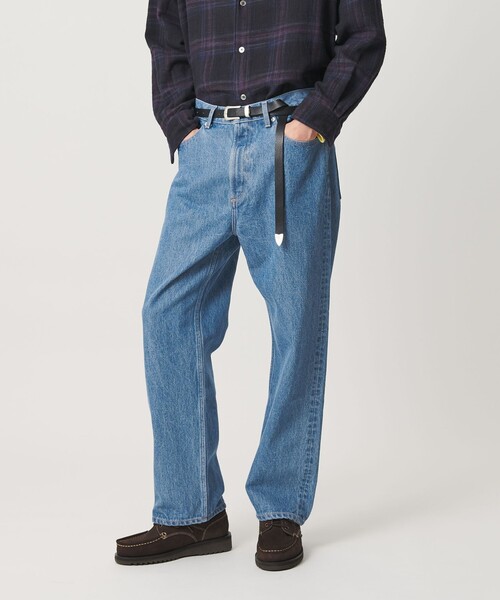 BEAUTY&YOUTH UNITED ARROWS(ビューティーアンドユースユナイテッドアローズ)の「ハイツイスト フェード デニム パンツ クラシック NO.7(デニムパンツ・メンズ・ライトブルー・28inch/32inch/34inch/30inch)」の3枚目の写真