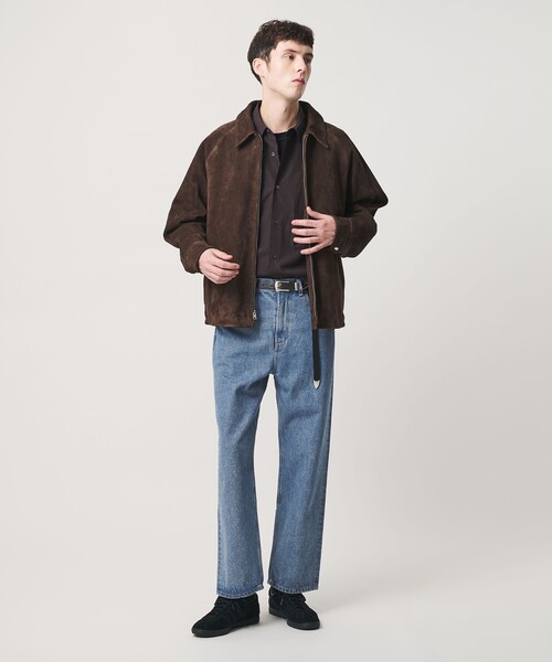BEAUTY&YOUTH UNITED ARROWS(ビューティーアンドユースユナイテッドアローズ)の「ハイツイスト フェード デニム パンツ クラシック NO.7(デニムパンツ・メンズ・ライトブルー・28inch/32inch/34inch/30inch)」の5枚目の写真
