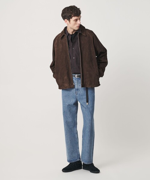 BEAUTY&YOUTH UNITED ARROWS(ビューティーアンドユースユナイテッドアローズ)の「ハイツイスト フェード デニム パンツ クラシック NO.7(デニムパンツ・メンズ・ライトブルー・28inch/32inch/34inch/30inch)」の6枚目の写真