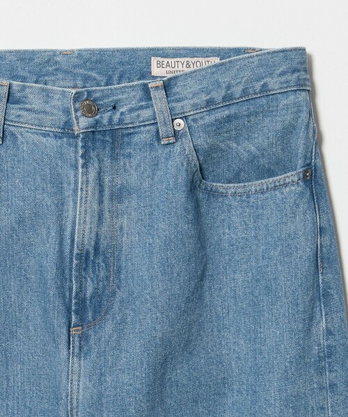 BEAUTY&YOUTH UNITED ARROWS(ビューティーアンドユースユナイテッドアローズ)の「ハイツイスト フェード デニム パンツ クラシック NO.7(デニムパンツ・メンズ・ライトブルー・28inch/32inch/34inch/30inch)」の12枚目の写真