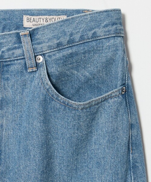 BEAUTY&YOUTH UNITED ARROWS(ビューティーアンドユースユナイテッドアローズ)の「ハイツイスト フェード デニム パンツ クラシック NO.7(デニムパンツ・メンズ・ライトブルー・28inch/32inch/34inch/30inch)」の13枚目の写真