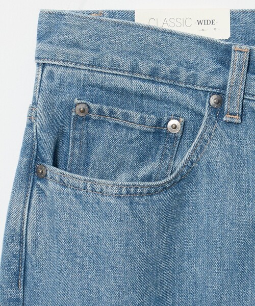 BEAUTY&YOUTH UNITED ARROWS(ビューティーアンドユースユナイテッドアローズ)の「ハイツイスト フェード デニム パンツ クラシック NO.7(デニムパンツ・メンズ・ライトブルー・28inch/32inch/34inch/30inch)」の14枚目の写真