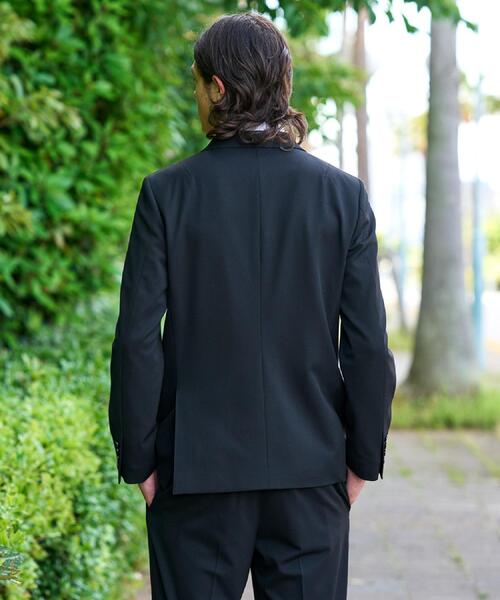 DRESSTERIOR(ドレステリア)の「【温度調節機能/セットアップ可】コンフォータブル ジャケット(テーラードジャケット・メンズ・ブラウン系その他/ブラック・91/90/94/92)」の12枚目の写真