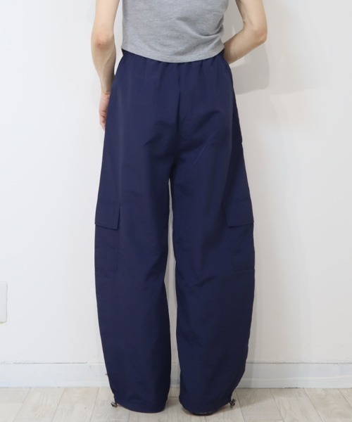 DISKEEN SURE(ディスキーンシュアー)の「トレンド感抜群【絶妙脚長見えラインデザイン】2WAY カーブパンツ バレルレッグパンツ シャカパン(その他パンツ・レディース・オフホワイト/ブラック/グレー/ネイビー・フリー)」の7枚目の写真