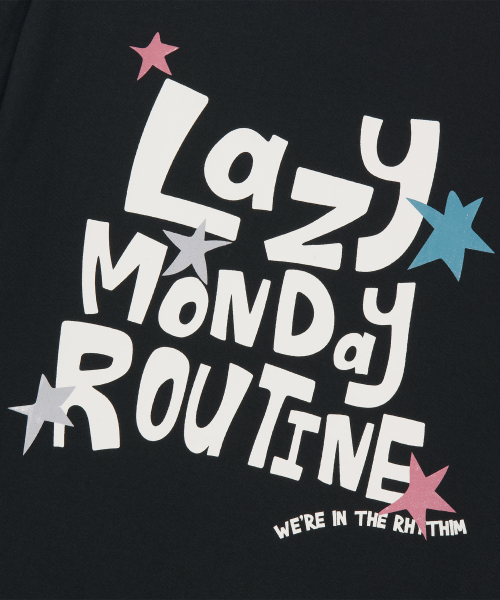 LMR（エルエムアール）の「リズムシャニョン Tシャツ ブラック（Tシャツ/カットソー・レディース・ブラック・SMALL/MEDIUM/LARGE）」の3枚目の写真