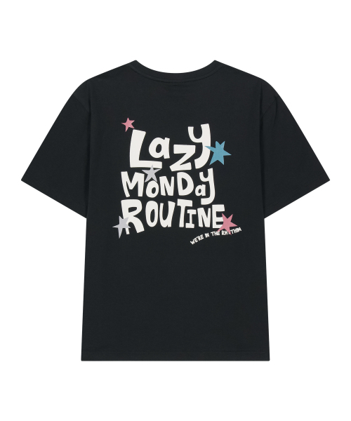 LMR（エルエムアール）の「リズムシャニョン Tシャツ ブラック（Tシャツ/カットソー・レディース・ブラック・SMALL/MEDIUM/LARGE）」の5枚目の写真
