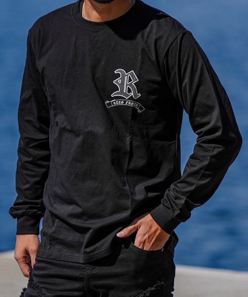 adamsJUGGLER（アダムスジャグラー）の「RTEG O/Eパトリオットロンティー（Tシャツ/カットソー・メンズ・ブラック/ホワイト・S/M/L/XL/XXL）」の15枚目の写真