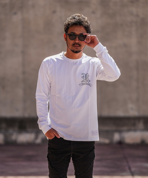 adamsJUGGLER（アダムスジャグラー）の「RTEG O/Eパトリオットロンティー（Tシャツ/カットソー・メンズ・ブラック/ホワイト・S/M/L/XL/XXL）」の18枚目の写真
