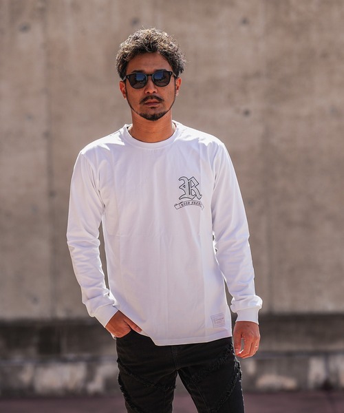 adamsJUGGLER（アダムスジャグラー）の「RTEG O/Eパトリオットロンティー（Tシャツ/カットソー・メンズ・ブラック/ホワイト・S/M/L/XL/XXL）」の20枚目の写真