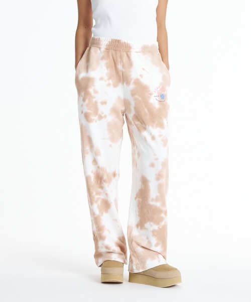 ROXY(ロキシー)の「ROXY STAY WILD PANTS レトロプリント裾2WAYスウェットパンツ 【2026年秋冬モデル】/ロキシーセットアップ対応可(スウェットパンツ・レディース・ベージュ/グレー/ネイビー/ブラック系その他・SMALL/LARGE/MEDIUM)」の3枚目の写真