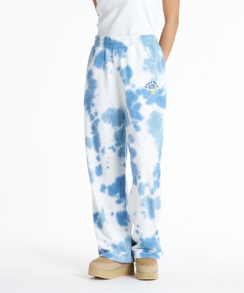 ROXY(ロキシー)の「ROXY STAY WILD PANTS レトロプリント裾2WAYスウェットパンツ 【2026年秋冬モデル】/ロキシーセットアップ対応可(スウェットパンツ・レディース・ベージュ/グレー/ネイビー/ブラック系その他・SMALL/LARGE/MEDIUM)」の4枚目の写真