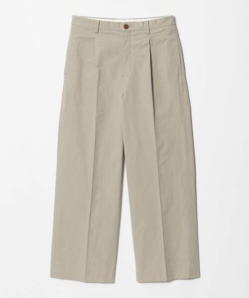 BEAUTY&YOUTH UNITED ARROWS(ビューティーアンドユースユナイテッドアローズ)の「ソルト シュリンク ストレート チノ パンツ NO.7(チノパンツ・メンズ・ナチュラル/ブラック・S/M/XL/L)」の1枚目の写真