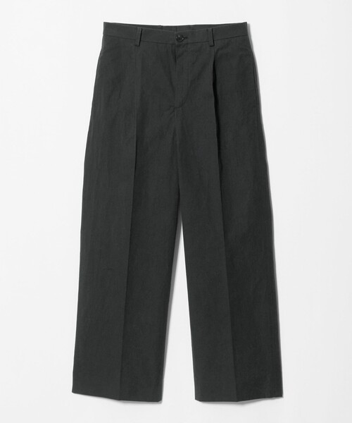 BEAUTY&YOUTH UNITED ARROWS(ビューティーアンドユースユナイテッドアローズ)の「ソルト シュリンク ストレート チノ パンツ NO.7(チノパンツ・メンズ・ナチュラル/ブラック・S/M/XL/L)」の2枚目の写真