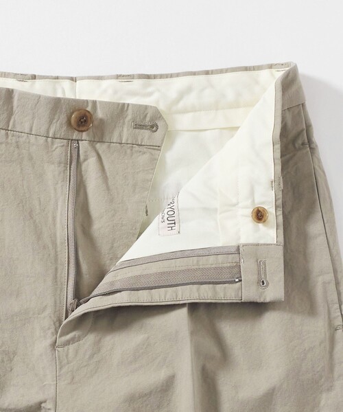 BEAUTY&YOUTH UNITED ARROWS(ビューティーアンドユースユナイテッドアローズ)の「ソルト シュリンク ストレート チノ パンツ NO.7(チノパンツ・メンズ・ナチュラル/ブラック・S/M/XL/L)」の7枚目の写真