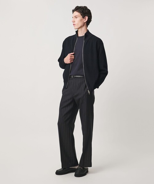 UNITED ARROWS(ユナイテッドアローズ)の「ポンチ ロングスリーブ Tシャツ デオドラント 抗菌防臭 接触冷感(Tシャツ/カットソー・メンズ・ネイビー/ライトグレー・L/S/XL/M)」の7枚目の写真