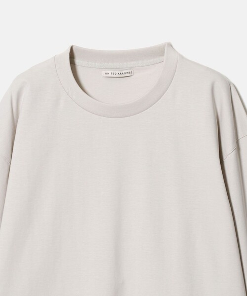 UNITED ARROWS(ユナイテッドアローズ)の「ポンチ ロングスリーブ Tシャツ デオドラント 抗菌防臭 接触冷感(Tシャツ/カットソー・メンズ・ネイビー/ライトグレー・L/S/XL/M)」の12枚目の写真