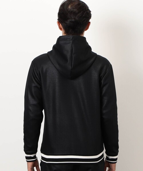 NICOLE CLUB FOR MEN(ニコルクラブフォーメン)の「【NICOLE SPORTS】ダンボールニットジップパーカー(パーカー・メンズ・ブラック・XL/L/M)」の5枚目の写真