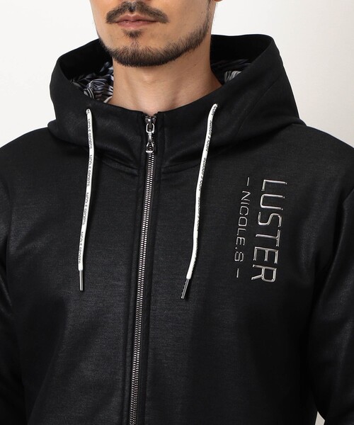 NICOLE CLUB FOR MEN(ニコルクラブフォーメン)の「【NICOLE SPORTS】ダンボールニットジップパーカー(パーカー・メンズ・ブラック・XL/L/M)」の7枚目の写真