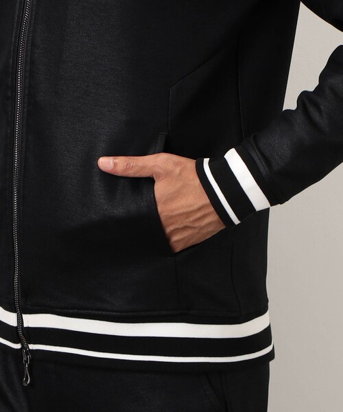 NICOLE CLUB FOR MEN(ニコルクラブフォーメン)の「【NICOLE SPORTS】ダンボールニットジップパーカー(パーカー・メンズ・ブラック・XL/L/M)」の9枚目の写真