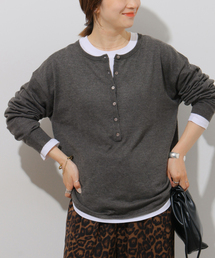 JOURNAL STANDARD relume | 《追加 / 新色》［2枚セット］3WAYレイヤードヘンリープルオーバー(ニット/セーター)