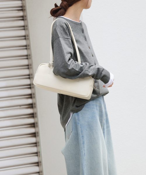 JOURNAL STANDARD relume（ジャーナルスタンダード　レリューム）の「《追加 / 新色》［2枚セット］3WAYレイヤードヘンリープルオーバー（ニット/セーター・レディース・チャコールグレー/レッド/ブラウン/グレー・FREE）」の19枚目の写真