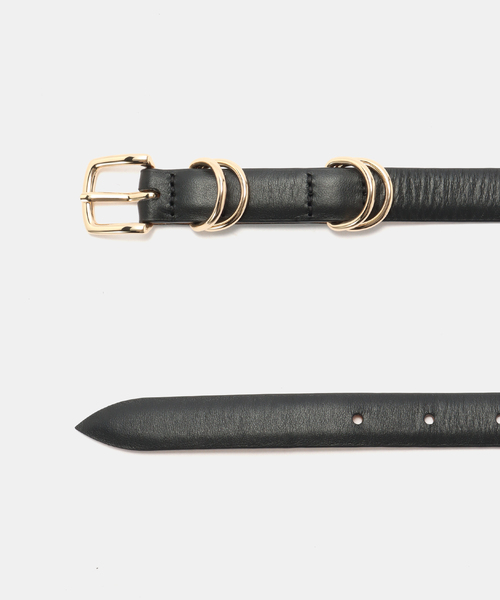 LEFIJE(レフィエ)の「LEFIJE/レフィエ Tresor belt ベルト M5319A TRESOR(ベルト・レディース・ブラック/ブラウン・FREE)」の5枚目の写真