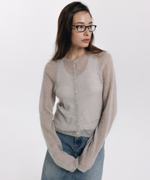 a veil cardigan (grey)