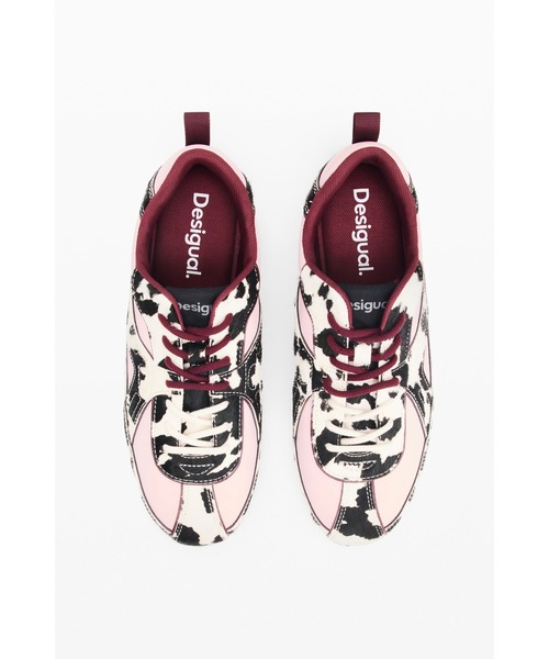 Desigual(デシグアル)の「Animal print color block sneaker / アニマルプリントカラーブロックスニーカー(スニーカー・レディース・マルチ・40)」の1枚目の写真