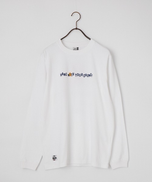 CHUMS（チャムス）の「【WEB限定】[CHUMS/チャムス] YUMMY バックプリントロンT（Tシャツ/カットソー・レディース・ブラック/ホワイト・L/M）」の3枚目の写真