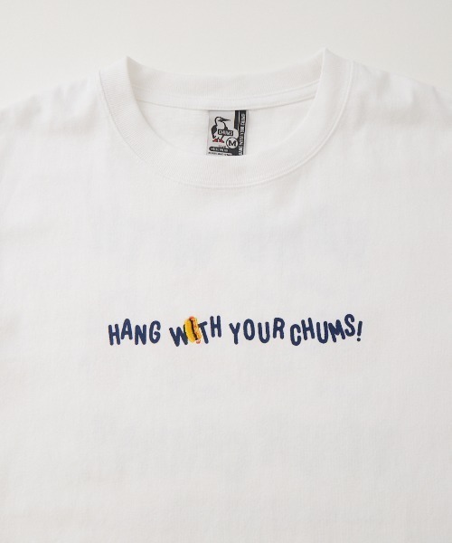 CHUMS（チャムス）の「【WEB限定】[CHUMS/チャムス] YUMMY バックプリントロンT（Tシャツ/カットソー・レディース・ブラック/ホワイト・L/M）」の5枚目の写真