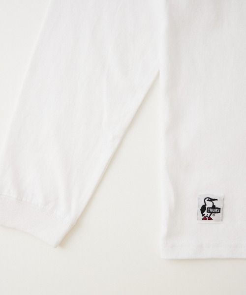 CHUMS（チャムス）の「【WEB限定】[CHUMS/チャムス] YUMMY バックプリントロンT（Tシャツ/カットソー・レディース・ブラック/ホワイト・L/M）」の6枚目の写真