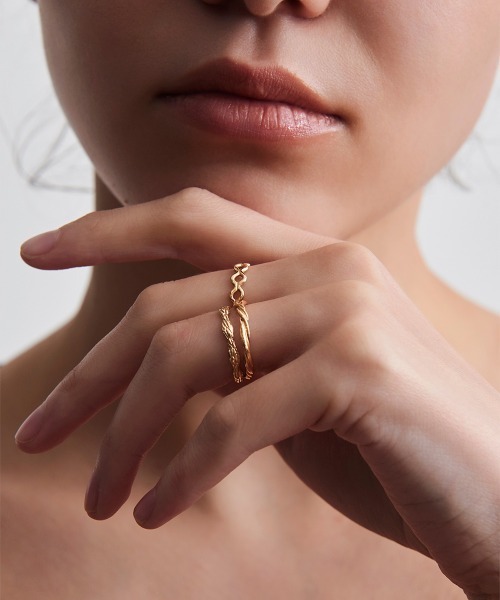 Fauvirame（フォーヴィレイム）の「【Fauvirame】10K Seaweed Ring（リング・レディース・GOLD・10）」の3枚目の写真