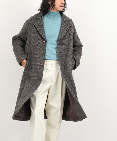 NOLLEY’S（ノーリーズ）の「《ビジカジ対応》シングルチェスターコート 26AW（その他アウター・メンズ・ブラウン系その他・L/M/S）」の3枚目の写真