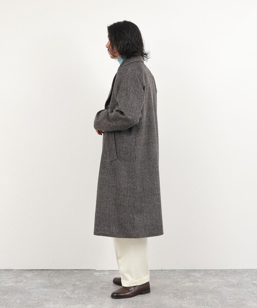 NOLLEY’S（ノーリーズ）の「《ビジカジ対応》シングルチェスターコート 26AW（その他アウター・メンズ・ブラウン系その他・L/M/S）」の12枚目の写真
